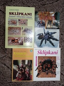 Knihy o pavúkoch vtáčkaroch (- sklípkanoch)
