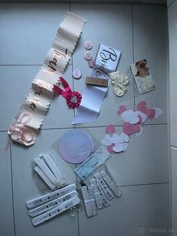 Vyzdoba na rozlucku so slobodou, svadbou, bride to be