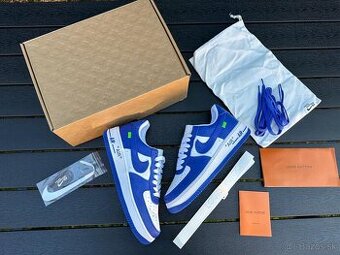 NIKE AIR FORCE 1 LOW LOUIS VUITTON VIRGIL ABLOH WHITE ROYAL