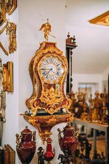 Starožitné hodiny Boulle Japy Freres r1840 -Krásné