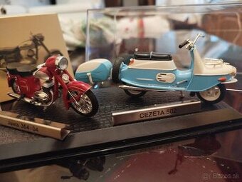 ČZ 502 a Jawa 354 modely