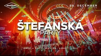 Stefanska party  26.12 Bratislava
