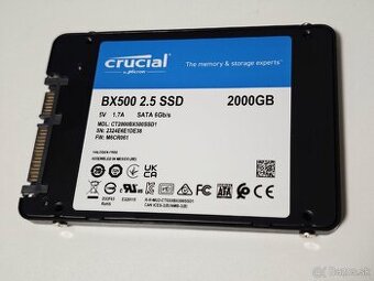 SSD disk Crucial BX500 2TB