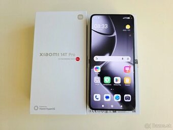 XIAOMI 14T PRO 12/512GB TITAN BLACK TOP STAV