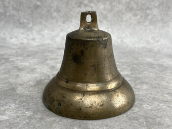 starožitný bronzový zvonec ,spiežovec