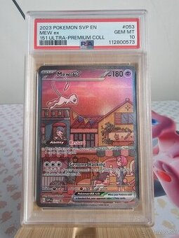 Pokémon karta Mew ex SVP #053 – PSA 10 GEM MINT