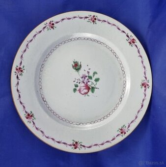 Starožitný čínsky tanier - vyše 300.ročný