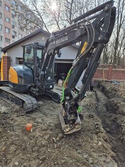 Hyundai HX48AZ 5t minibager Steelwrist