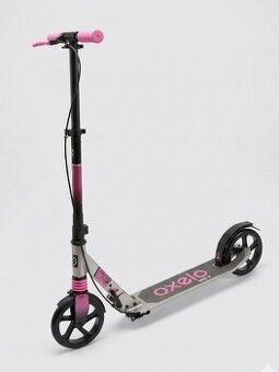 Detská kolobežka Decathlon Oxelo MID9 – ružová