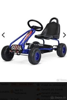 Motokára s ručnou brzdou