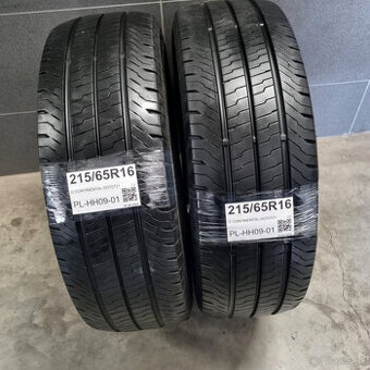 Letné dodávkové pneumatiky 215/65 R16C CONTINENTAL