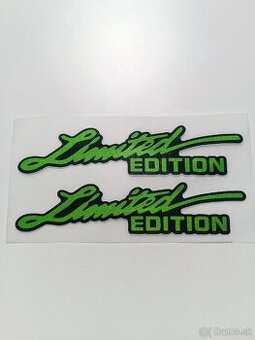 Nové zelené nálepky Limited Edition
