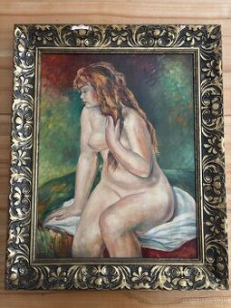 Obraz Mirek Vojáček, Akt 1977, olejomalba 70x85