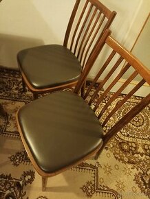 Retro elegantné stoličky 4 ks - 1