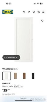 Ikea dvere OXBERG