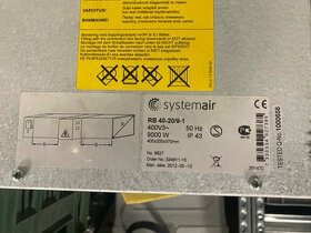 Systemair ohrievac+regulator