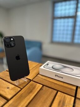 ► Apple iPhone 15 Black 128 GB │ Záruka 1 rok