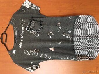 NOVÉ DOLCE&GABBANA asymetrické damske tricko S