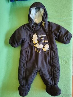 Detská zimná kombinéza veľkosť č.74