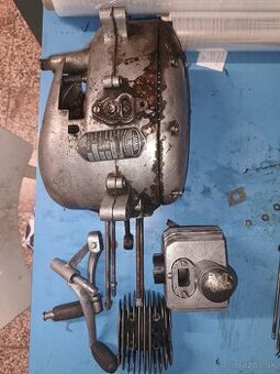 Motor + štítok Jawa 05 pionier