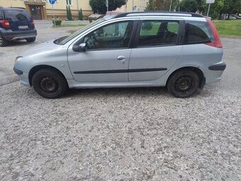 Predám Peugeot 206sw 1.4i 55kw 2003