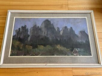 Obrazy Ivo Příleský, Vrátna dolina 2x, 90x110, 70x110