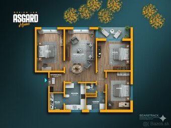 Zrekonštruovaný 4-izbový byt 85m2 s lodžiou, dvoma pivnicami