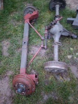 Zadná náprava+predná náprava