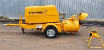 Betonpumpa PUTZMEISTER, hadice + koncovka - s CZ doklady SPZ