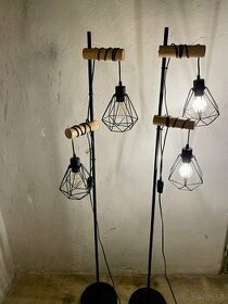 Industriálne stojaté lampy LED