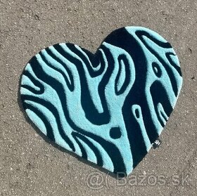 Koberec - Zebra Heart - 1