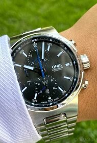 Oris, edice F1 Williams Chrono, originál hodinky
