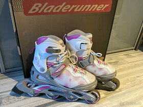 Dievčenské kolieskové korčule zn. Bladerunner veľ. 36.5-40.5 - 1