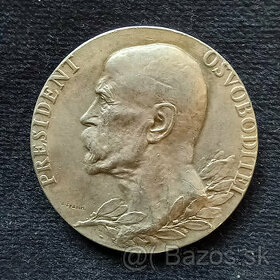 Pamätná minca Prezident osvoboditel 1937 - striebro - 1