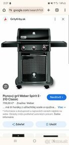 Weber spirit e-310 Classic