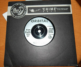 7" Maxi single ORBITAL - CHIME (1990) + CD mix Orbital