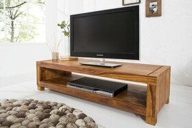 Drevený masívny TV stolík Madeira II 110 cm sheesham