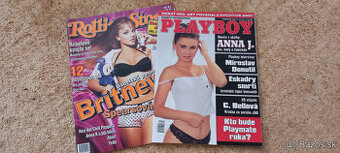 Playboy Anna J + darcek starsi Rolling Stone Britney Spears