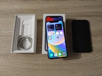 Apple iPhone X / 64GB Black Nová Bateria TOP stav
