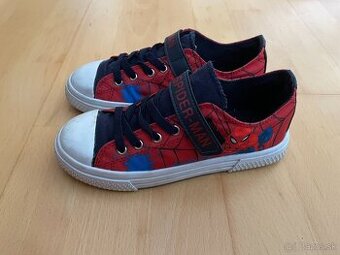 Plátenné topánky Spiderman č.31