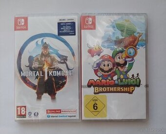Nintendo switch hry