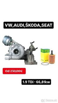 Turbo GARRETT 1.9 Tdi - 66kw / AHL