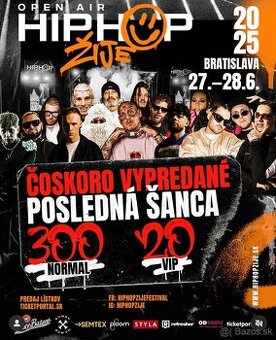 Predám 2x VIP lístok Bratislava