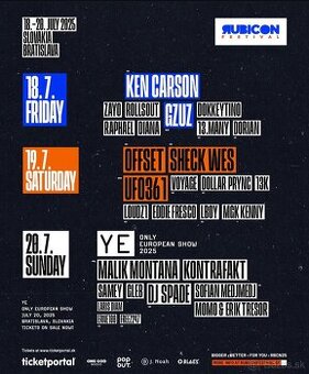 RUBICON FESTIVAL 18.- 20.07.2025