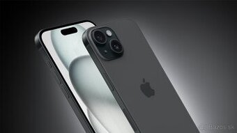 iPhone 15, čierny, 128GB
