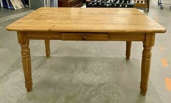 jedalensky stol, masiv, v 77 cm, d 145 cm, s 79 cm