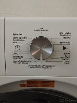 Predám práčku Whirlpool na náhradné diely
