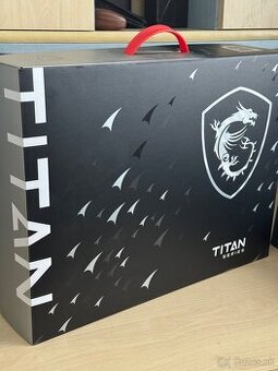 MSI Titan 18 HX A14VIG-213CZ Core Black