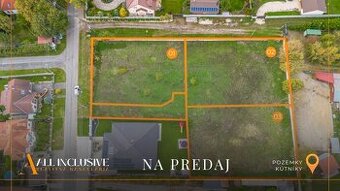 ALL INCLUSIVE | NA PREDAJ STAVEBNÝ POZEMOK (1367 M2), KÚTNIK