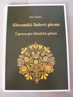 Predám noty pre gitaru